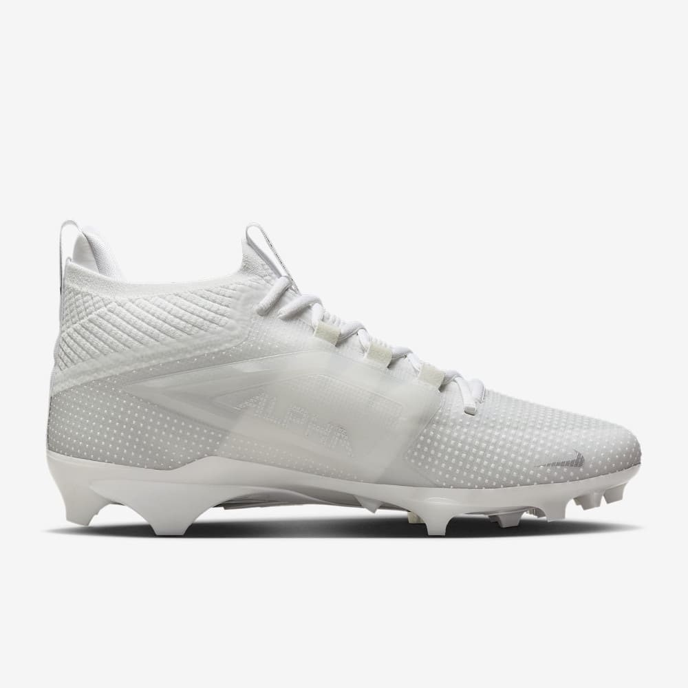 Playmaker Base: American Football Schuhe Nike Alpha Menace 4 Elite Weiß Produktbild 1