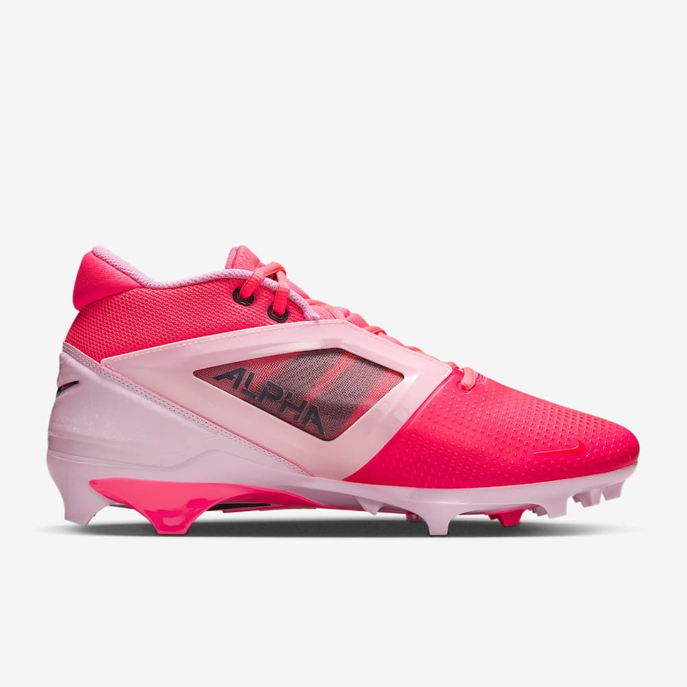 Playmaker Base: American Football Schuhe Nike Alpha Menace 4 Pro Pink Produktbild 1