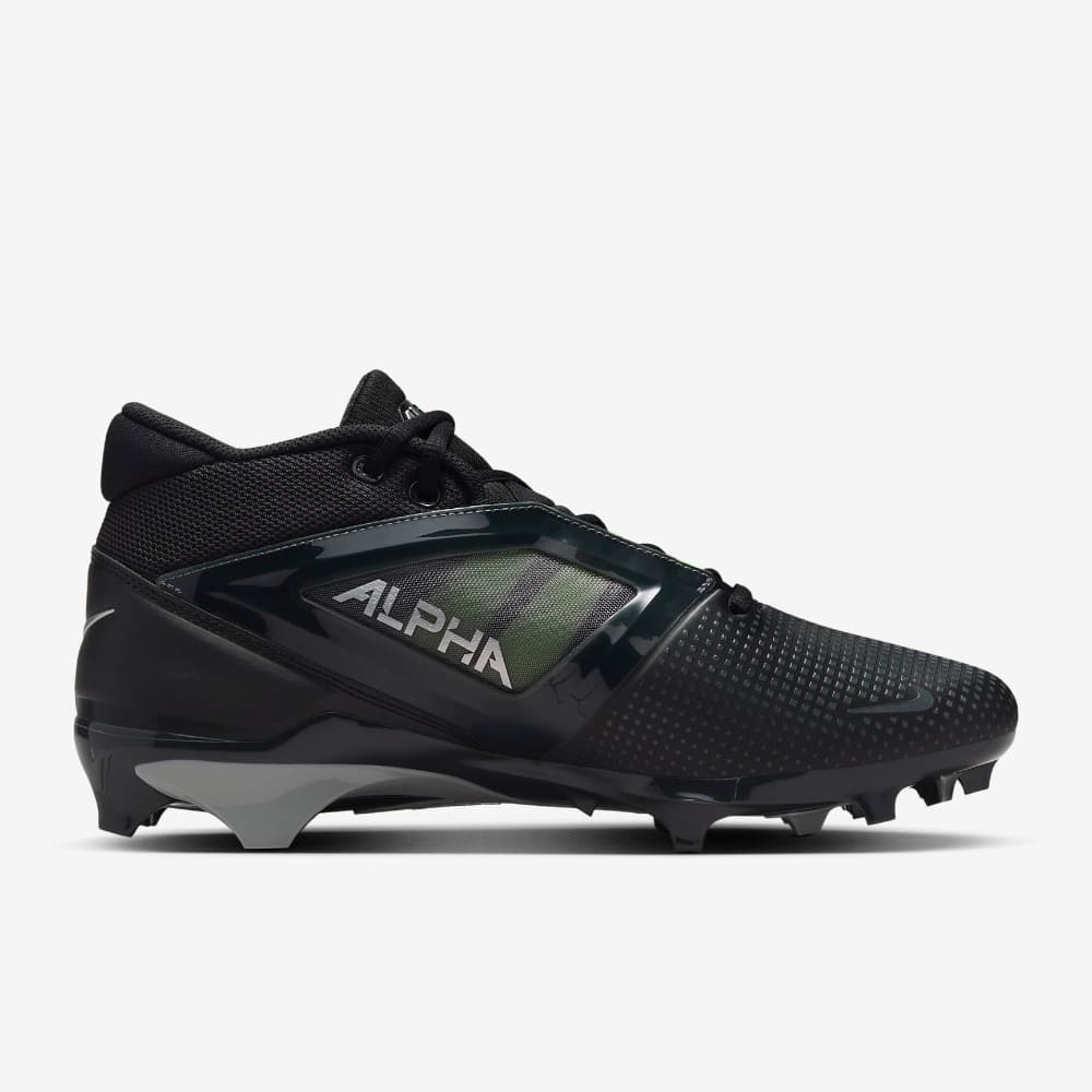 Playmaker Base: American Football Schuhe Nike Alpha Menace 4 Pro Schwarz-Neon Produktbild 1