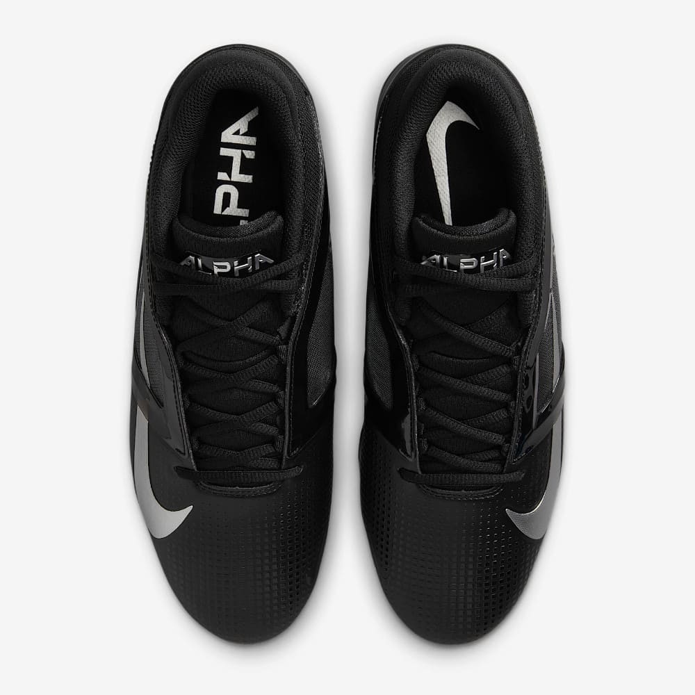 Playmaker Base: American Football Schuhe Nike Alpha Menace 4 Pro Schwarz Produktbild 4