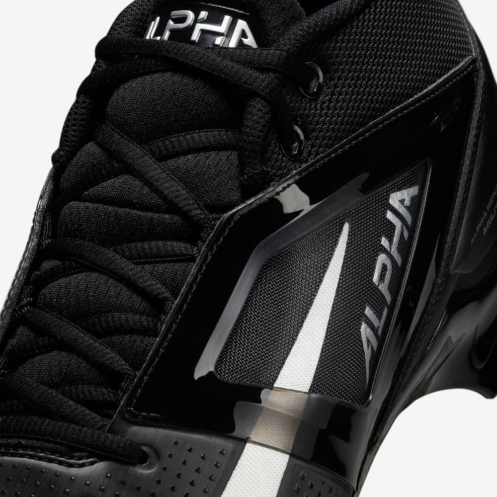 Playmaker Base: American Football Schuhe Nike Alpha Menace 4 Pro Schwarz Produktbild 7