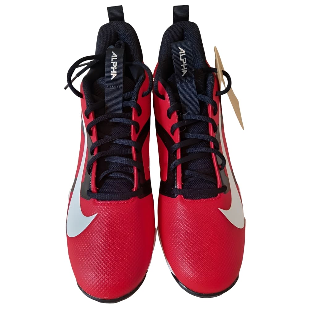 Playmaker Base: American Football Schuhe Nike Alpha Menace 4 Shark Rot Produktbild 3