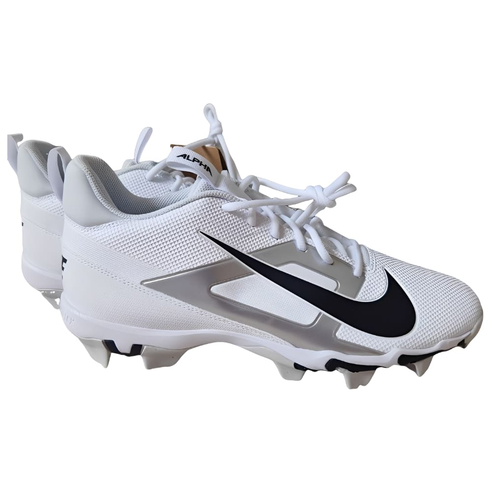 Playmaker Base: American Football Schuhe Nike Alpha Menace 4 Shark Weiß Produktbild