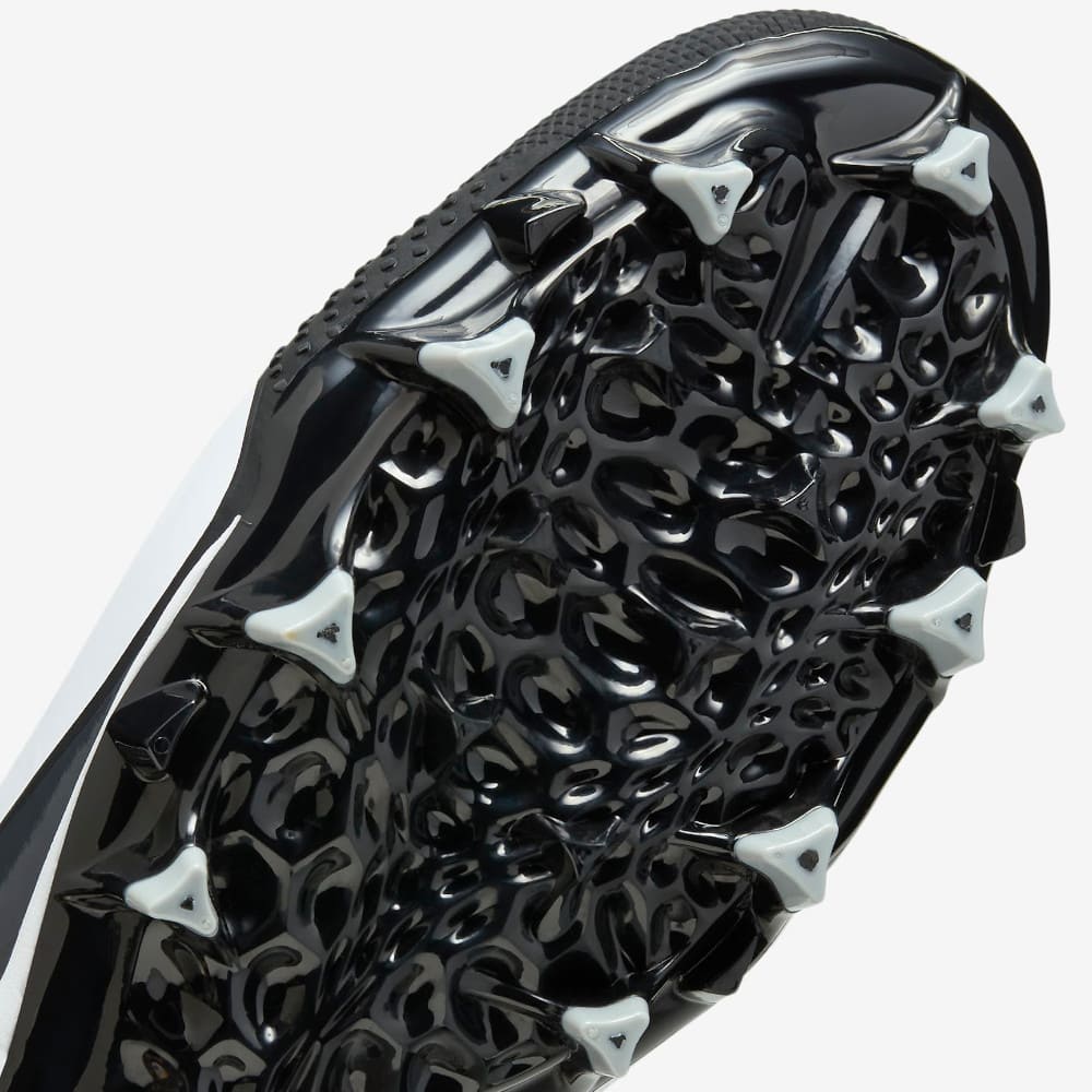 Playmaker Base: American Football Schuhe Nike Alpha Menace 4 Varsity Schwarz-Weiß Produktbild 6