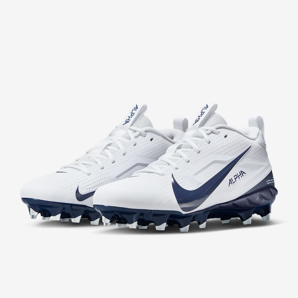 Playmaker Base: American Football Schuhe Nike Alpha Menace 4 Varsity Weiß-Navy Produktbild 2