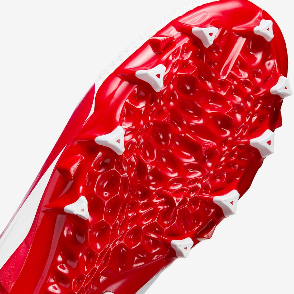 Playmaker Base: American Football Schuhe Nike Alpha Menace 4 Varsity Weiß-Rot Produktbild 6