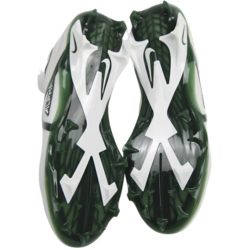 Playmaker Base: American Football Schuhe Nike Alpha Menace Elite 3 Weiß-Grün Produktbild 4