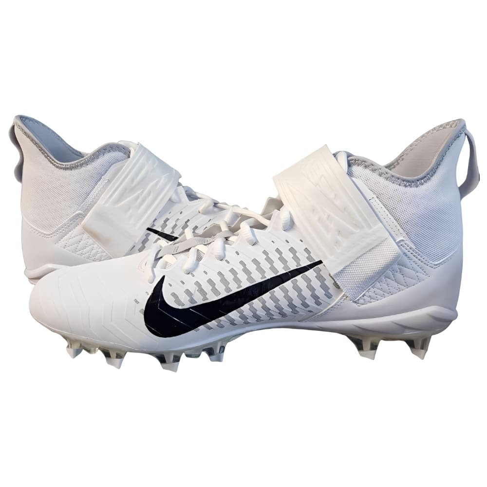 Playmaker Base: American Football Schuhe Nike Alpha Menace Pro 2 Mid Weiß Produktbild 1