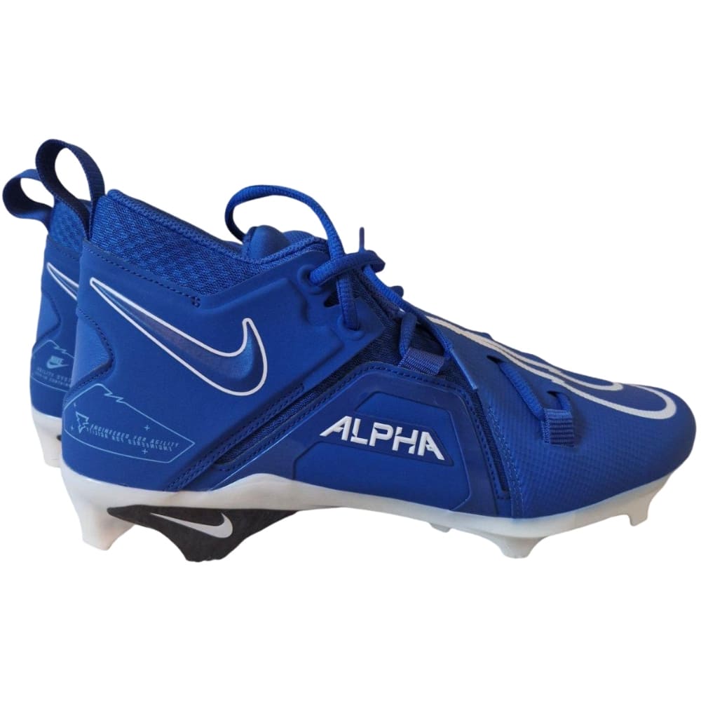 Playmaker Base: American Football Schuhe Nike Alpha Menace Pro 3 Blau Produktbild