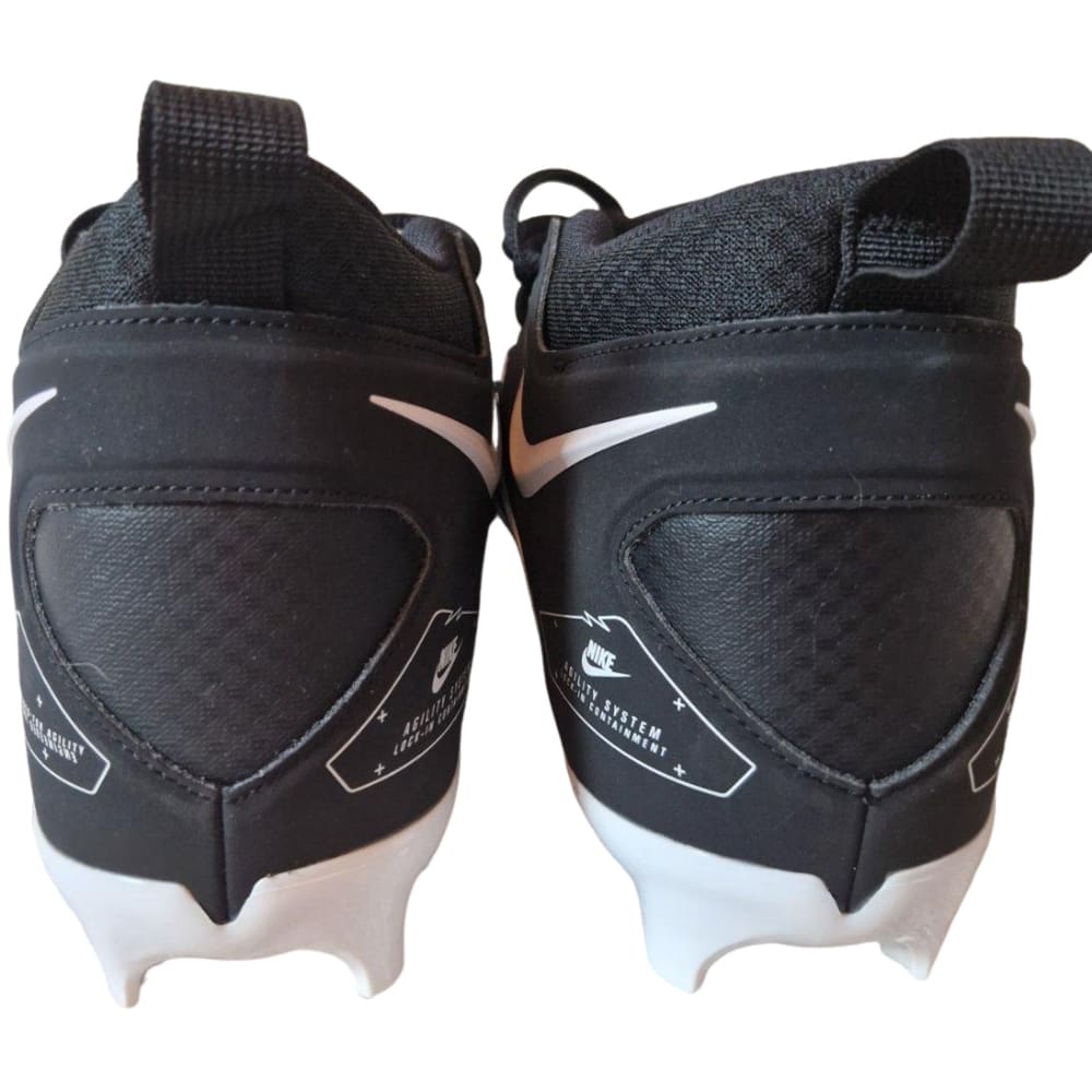 Playmaker Base: American Football Schuhe Nike Alpha Menace Pro 3 Schwarz-Weiß Produktbild 3