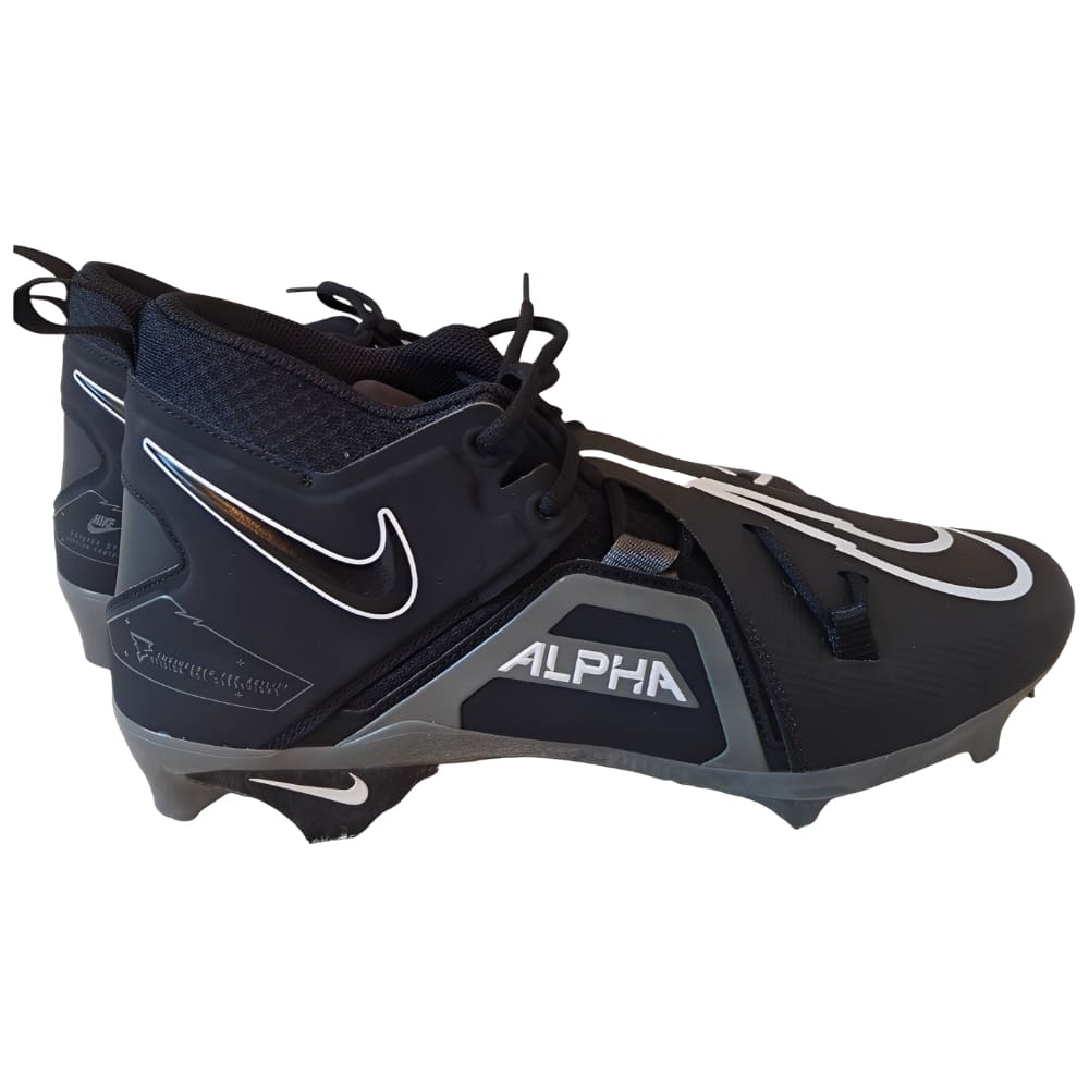 Playmaker Base: erican Football Schuhe Nike Alpha Menace Pro 3 Schwarz Produktbild