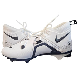 Playmaker Base: erican Football Schuhe Nike Alpha Menace Pro 3 Weiß-Navy Produktbild 1