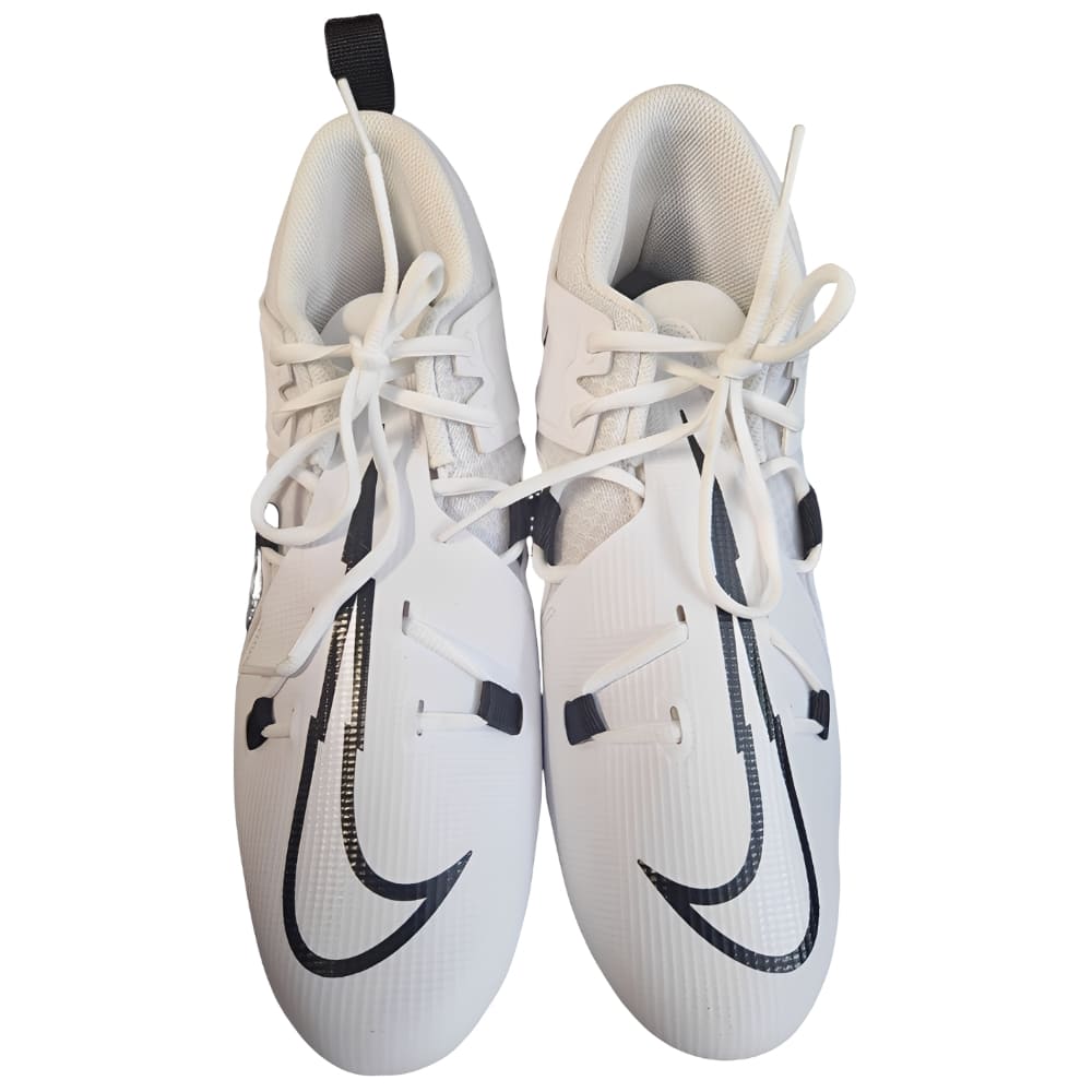 Playmaker Base: erican Football Schuhe Nike Alpha Menace Pro 3 Weiß-Navy Produktbild 2