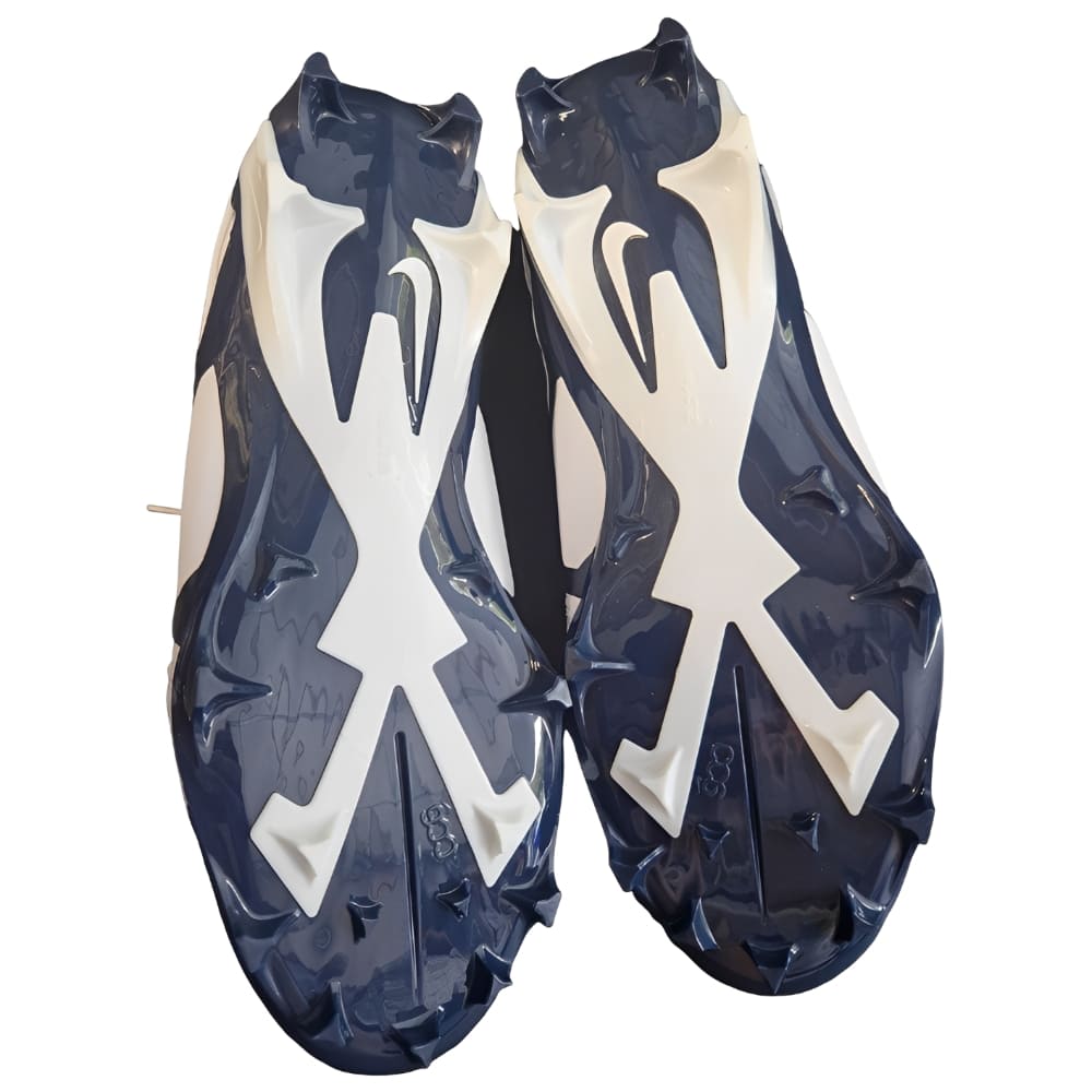 Playmaker Base: erican Football Schuhe Nike Alpha Menace Pro 3 Weiß-Navy Produktbild 4