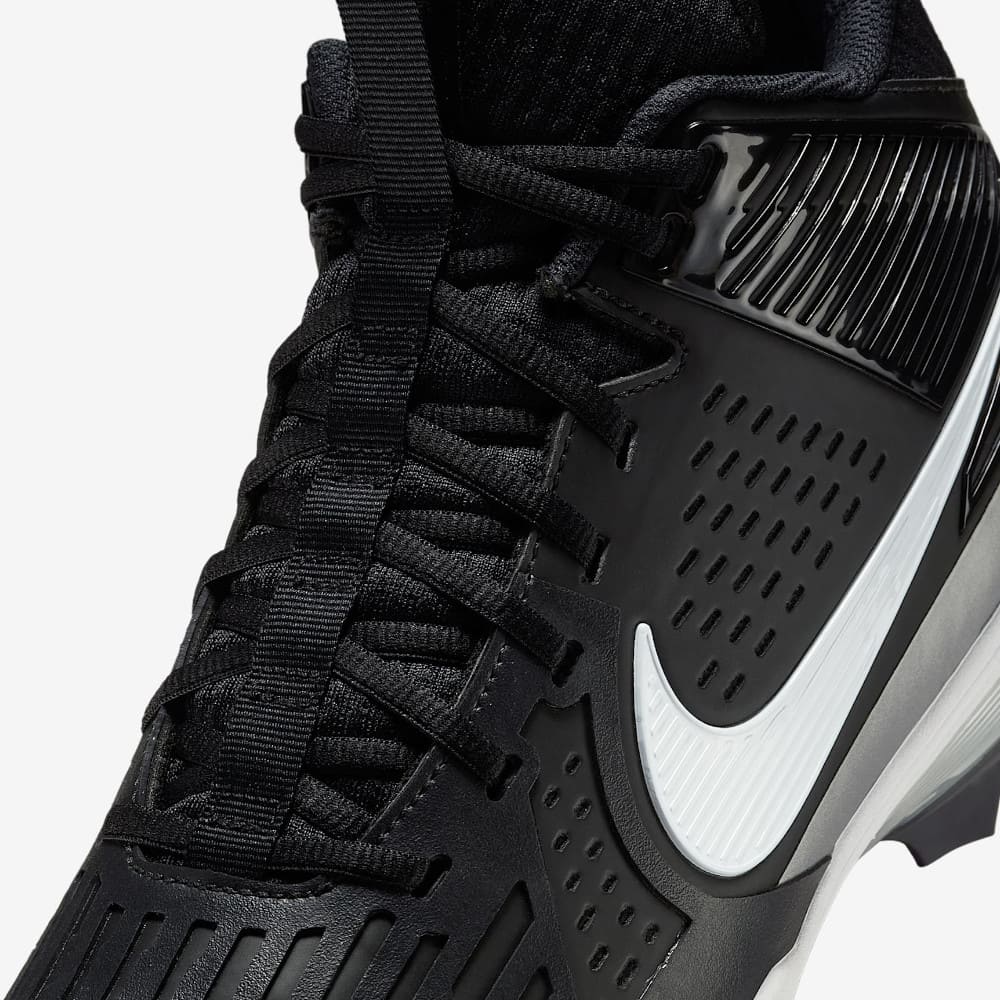 Playmaker Base: American Football Schuhe Nike Alpha Menace Strong Schwarz Produktbild 7