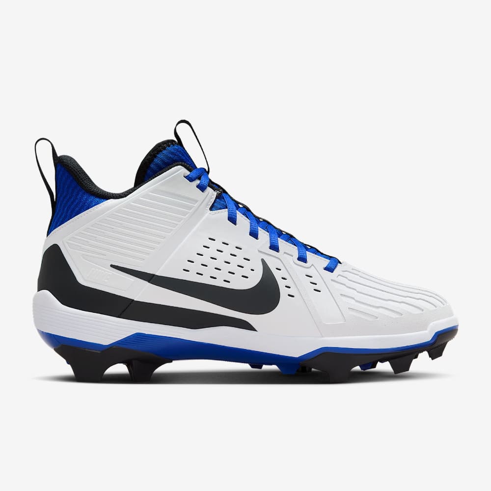 Playmaker Base: American Football Schuhe Nike Alpha Menace Strong Weiß-Blau Produktbild 1