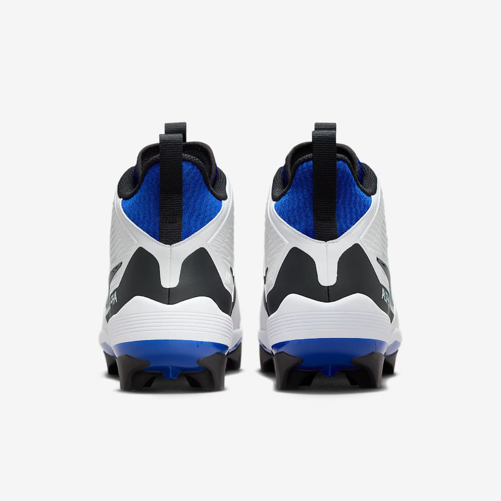 Playmaker Base: American Football Schuhe Nike Alpha Menace Strong Weiß-Blau Produktbild 4