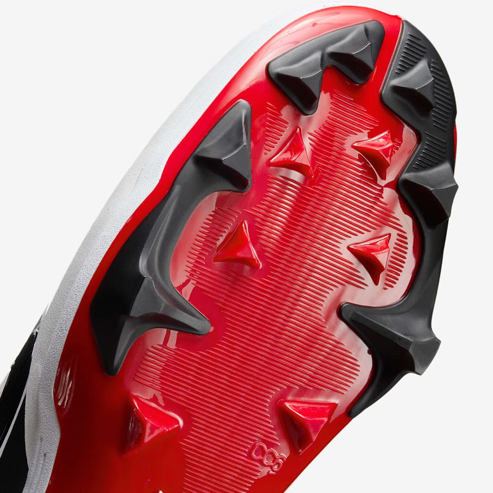 Playmaker Base: American Football Schuhe Nike Alpha Menace Strong Weiß-Rot Produktbild 6