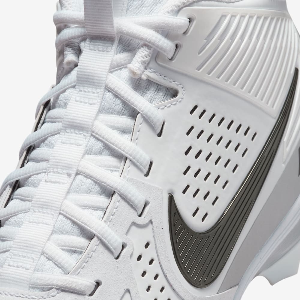 Playmaker Base: American Football Schuhe Nike Alpha Menace Strong Weiß Produktbild 7