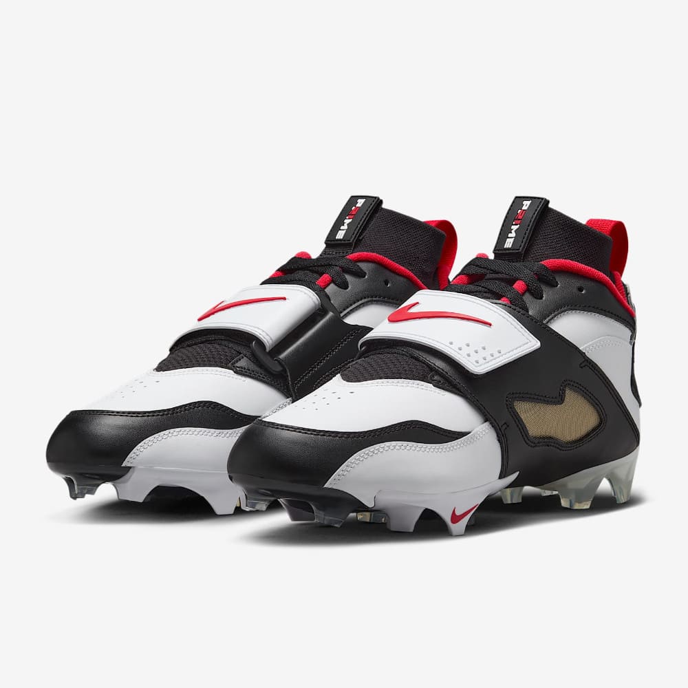 Playmaker Base: American Football Schuhe Nike Diamond Turf 93 TD Weiß-Rot Produktbild 2