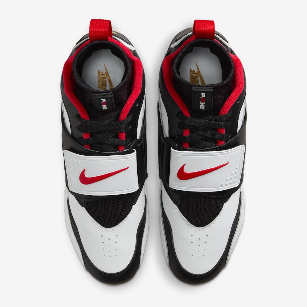 Playmaker Base: American Football Schuhe Nike Diamond Turf 93 TD Weiß-Rot Produktbild 3