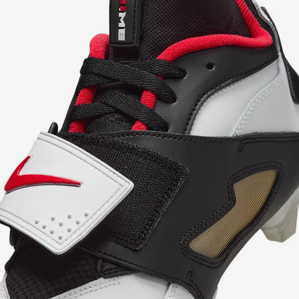 Playmaker Base: American Football Schuhe Nike Diamond Turf 93 TD Weiß-Rot Produktbild 7