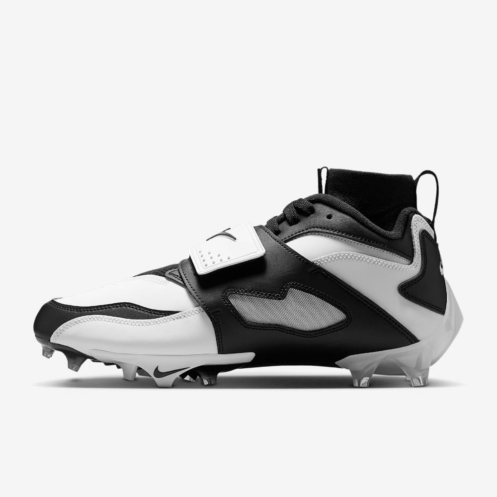 Playmaker Base: American Football Schuhe Nike Diamond Turf 93 TD Weiß-Schwarz Produktbild
