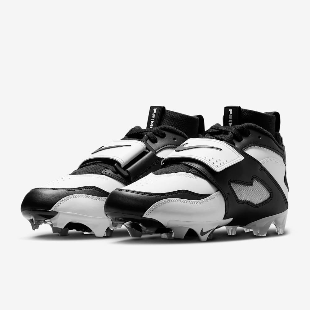 Playmaker Base: American Football Schuhe Nike Diamond Turf 93 TD Weiß-Schwarz Produktbild 2