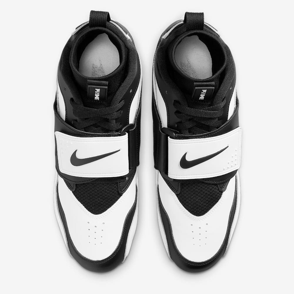 Playmaker Base: American Football Schuhe Nike Diamond Turf 93 TD Weiß-Schwarz Produktbild 3