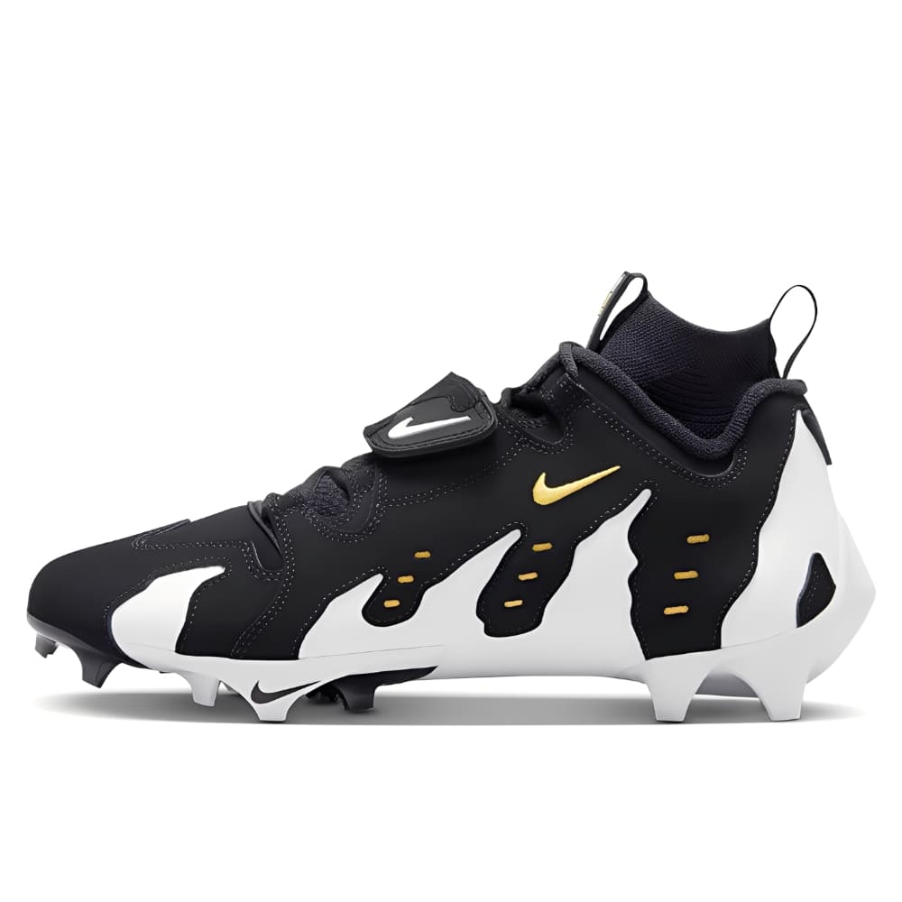Playmaker Base: American Football Schuhe Nike Diamond Turf 96 TD Schwarz-Weiß Produktbild