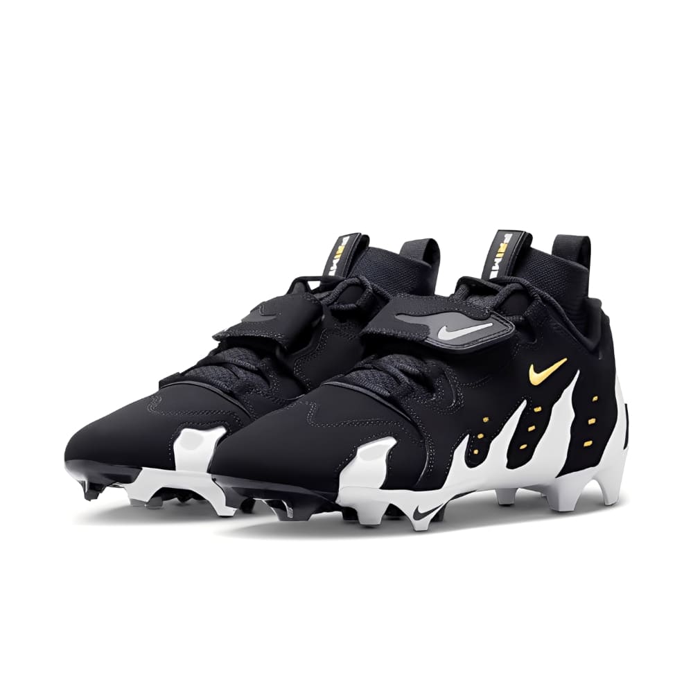Playmaker Base: American Football Schuhe Nike Diamond Turf 96 TD Schwarz-Weiß Produktbild 3