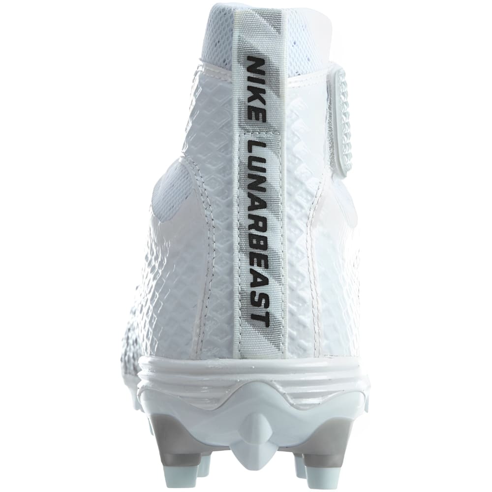 Playmaker Base: American Football Schuhe Nike Force Lunarbeast Elite TD Weiß-Grau Produktbild 3