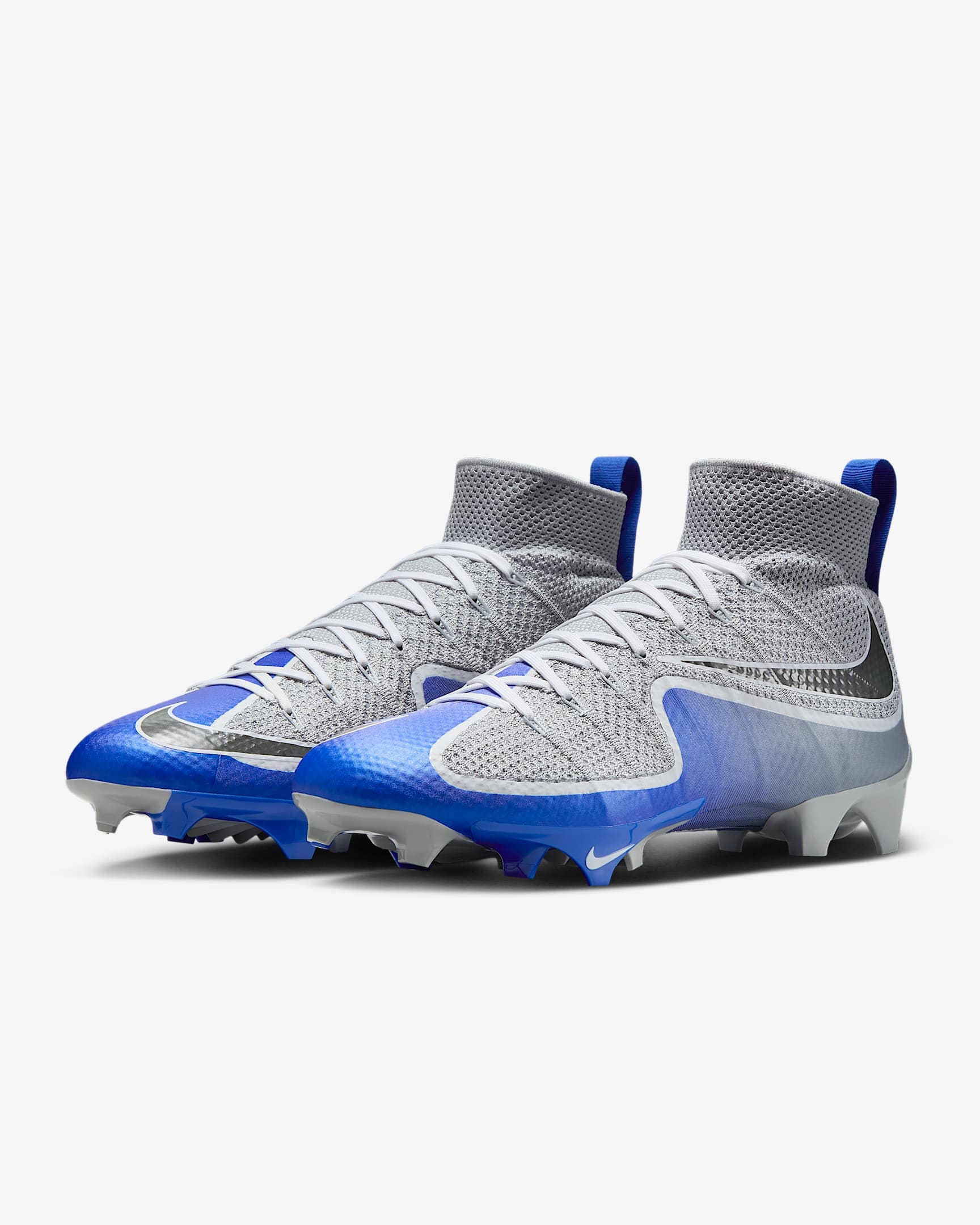 Playmaker Base: American Football Schuhe Nike Vapor Edge 360 "Untouchable" Grau-Blau Produktbild 2