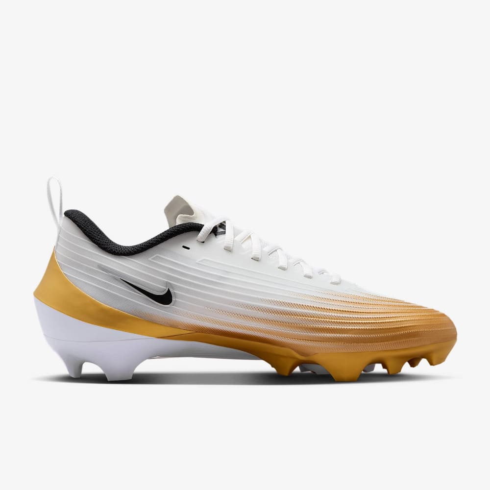 Playmaker Base: American Football Schuhe Nike Vapor Speed 3 Weiß-Gold Produktbild 1