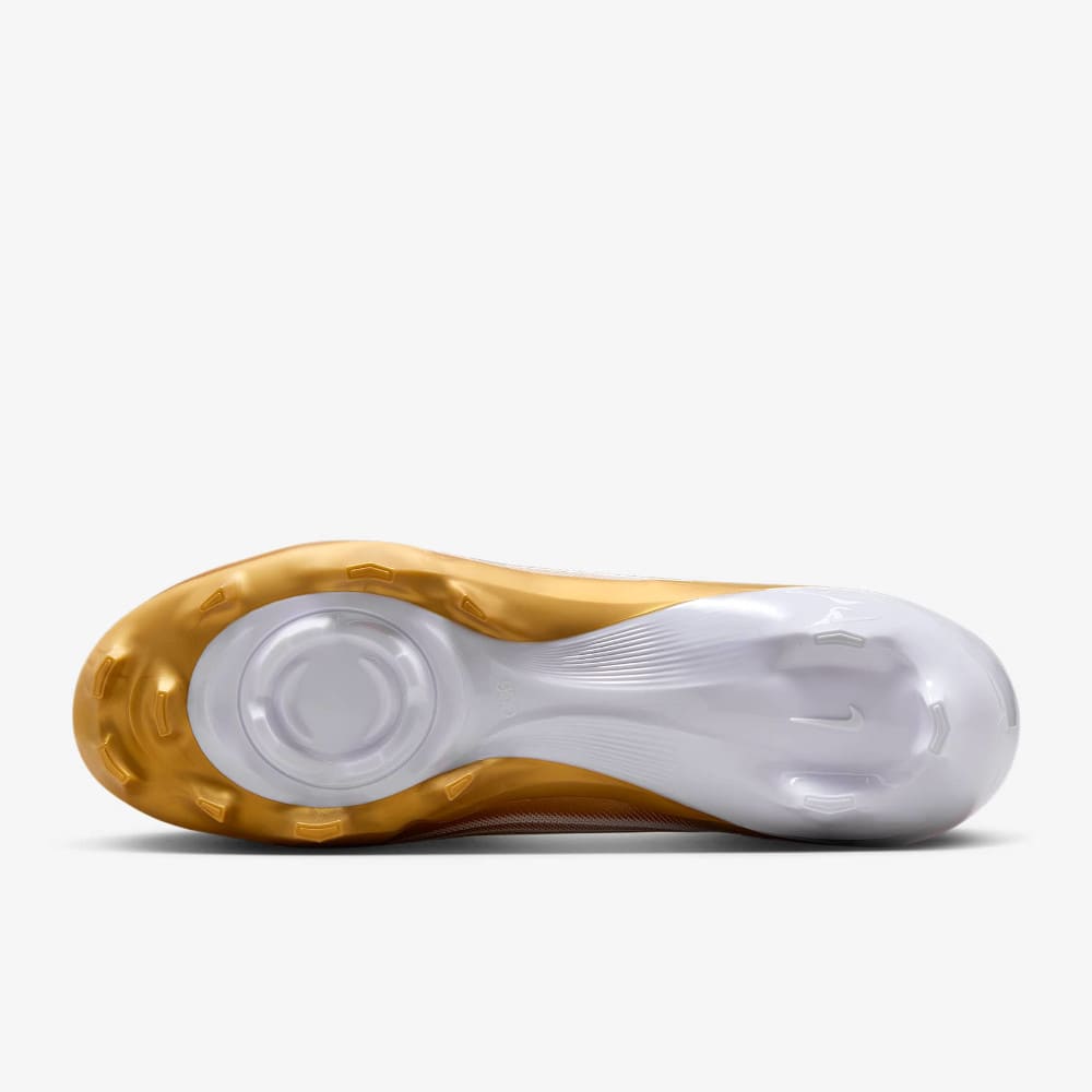 Playmaker Base: American Football Schuhe Nike Vapor Speed 3 Weiß-Gold Produktbild 5