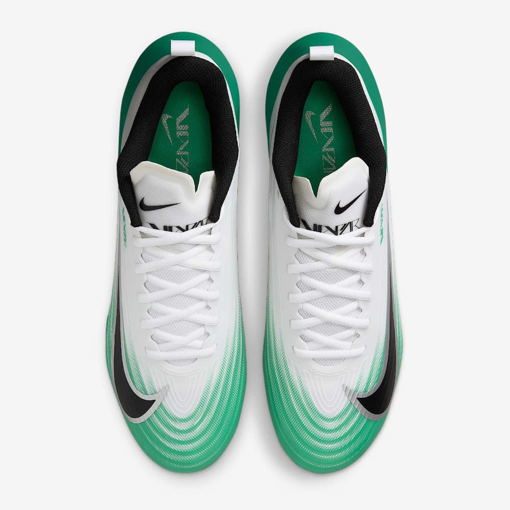 Playmaker Base: American Football Schuhe Nike Vapor Speed 3 Weiß-Grün Produktbild 3