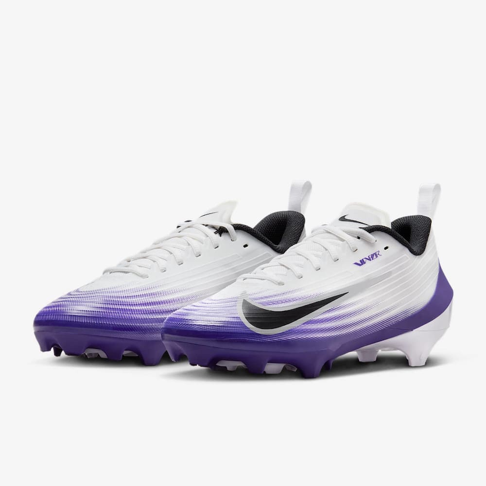 Playmaker Base: American Football Schuhe Nike Vapor Speed 3 Weiß-Lila Produktbild 2