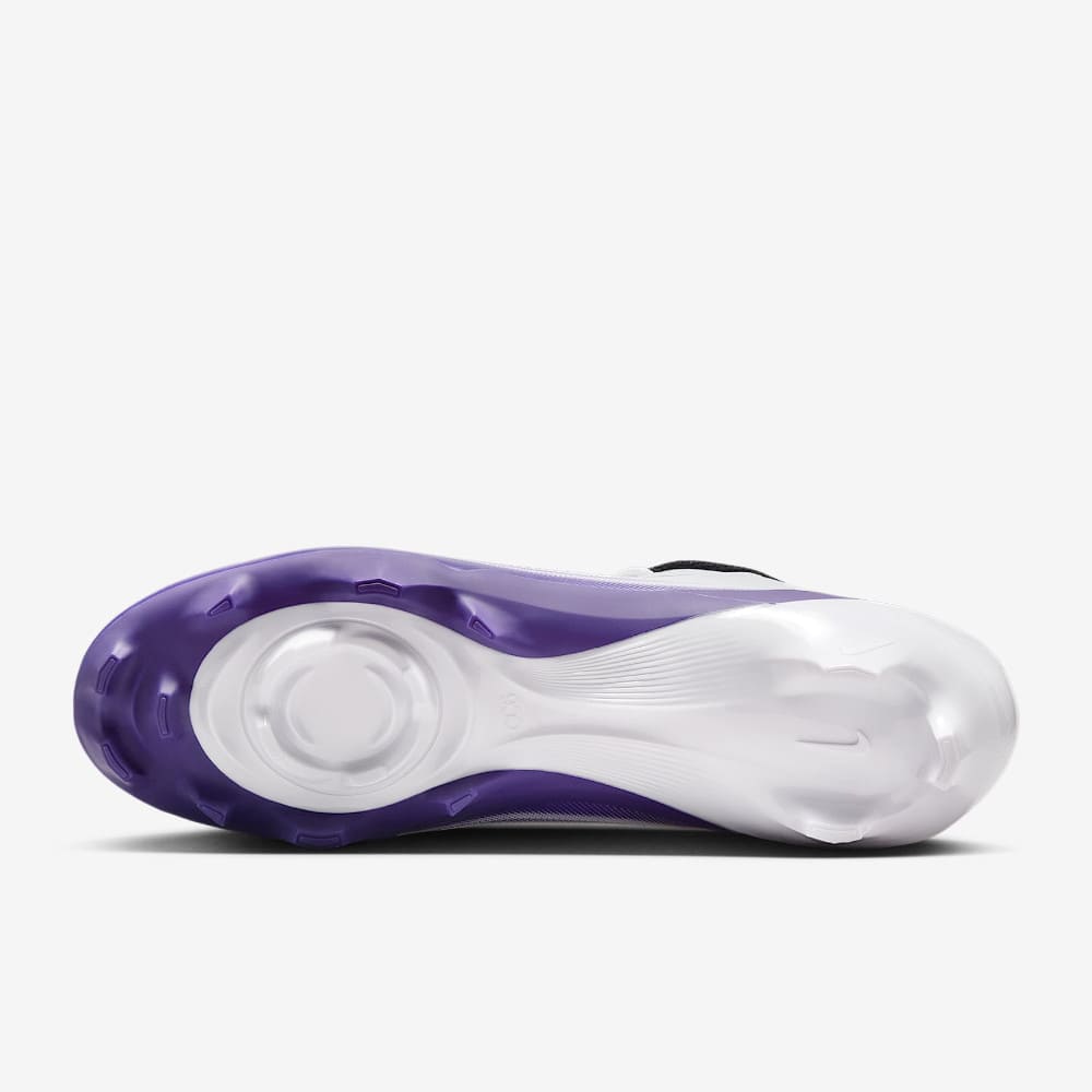 Playmaker Base: American Football Schuhe Nike Vapor Speed 3 Weiß-Lila Produktbild 5