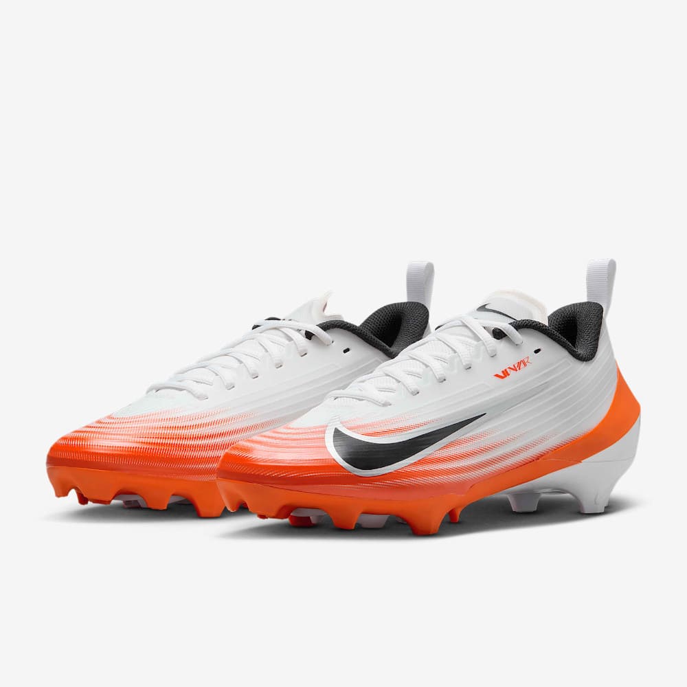 Playmaker Base: American Football Schuhe Nike Vapor Speed 3 Weiß-Orange Produktbild 2