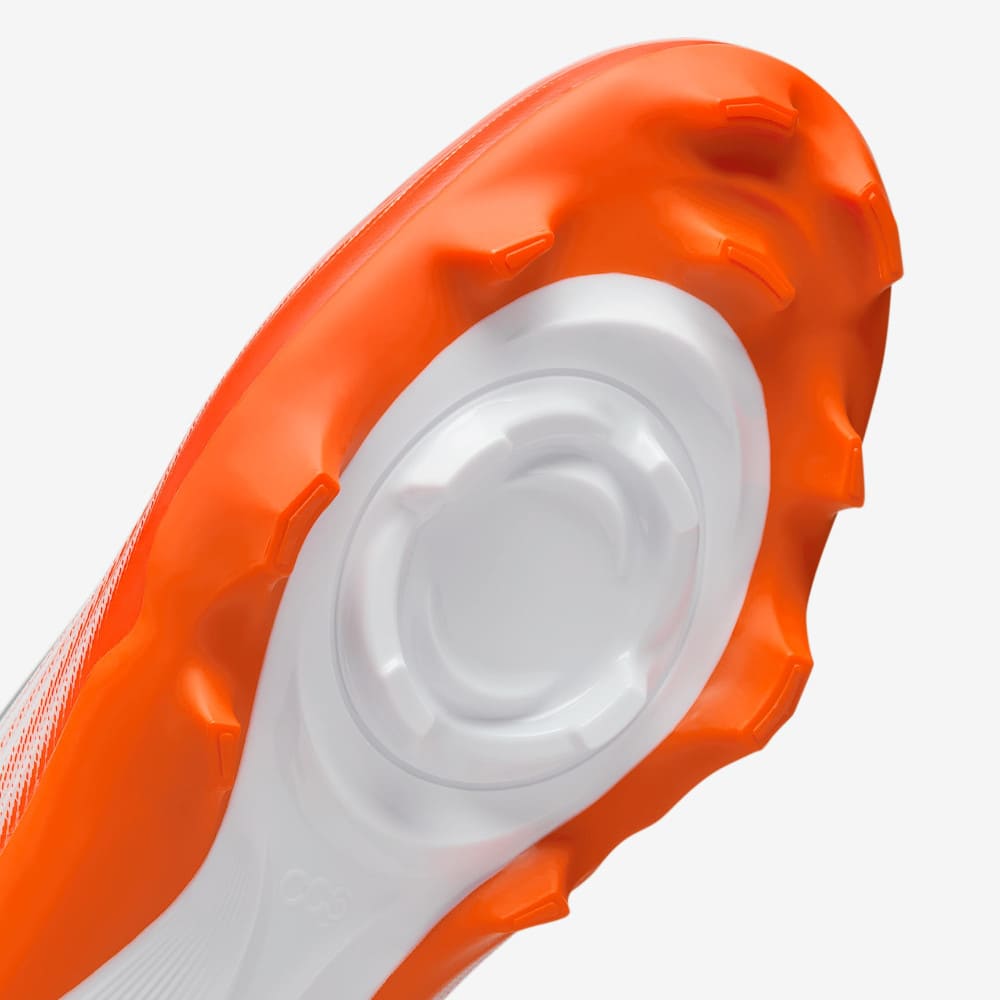 Playmaker Base: American Football Schuhe Nike Vapor Speed 3 Weiß-Orange Produktbild 6