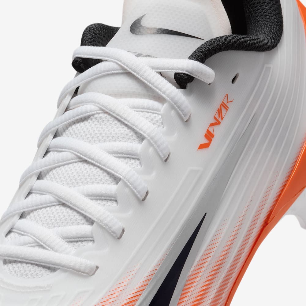 Playmaker Base: American Football Schuhe Nike Vapor Speed 3 Weiß-Orange Produktbild 7