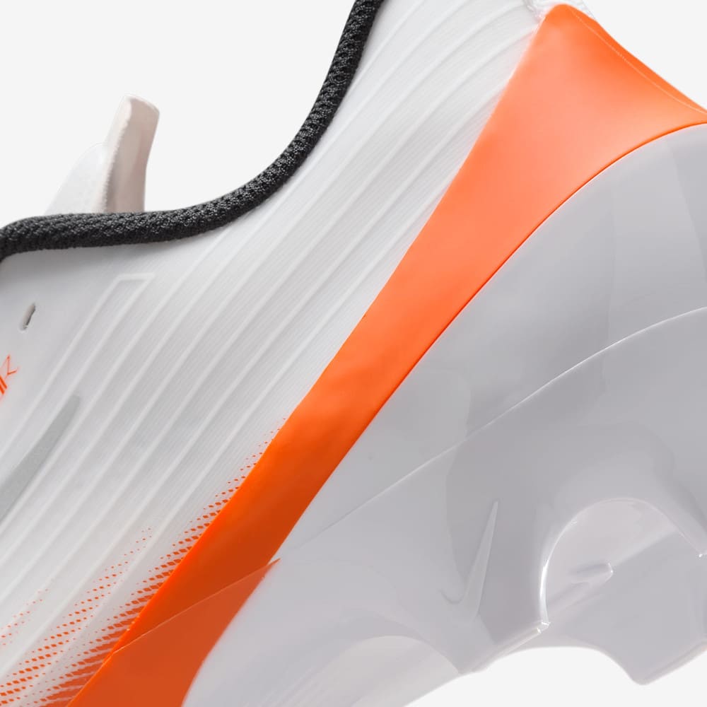 Playmaker Base: American Football Schuhe Nike Vapor Speed 3 Weiß-Orange Produktbild 8