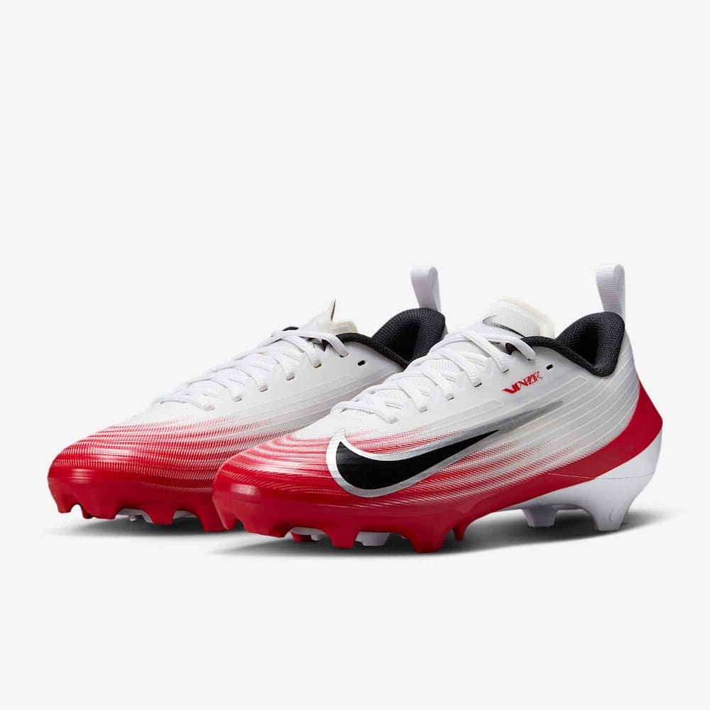 Playmaker Base: American Football Schuhe Nike Vapor Speed 3 Weiß-Rot Produktbild 2