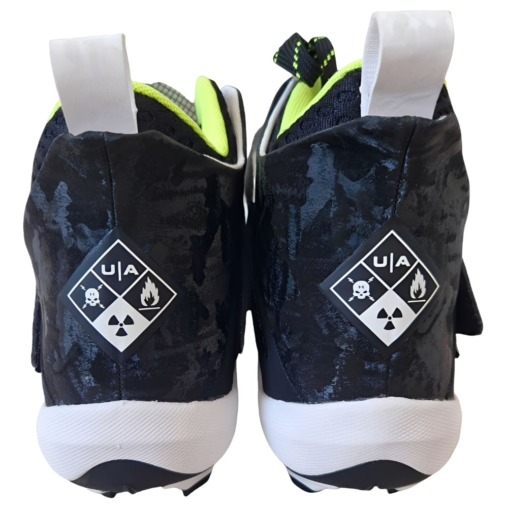 Playmaker Base: American Football Schuhe Under Armour Hammer 2 MC Schwarz Produktbild 3