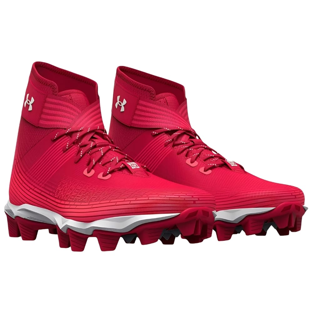 Playmaker Base: American Football Schuhe Under Armour Highlight Franchise Rot Produktbild 2