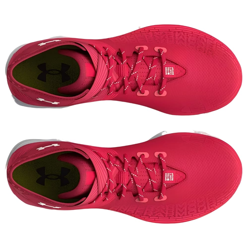 Playmaker Base: American Football Schuhe Under Armour Highlight Franchise Rot Produktbild 3