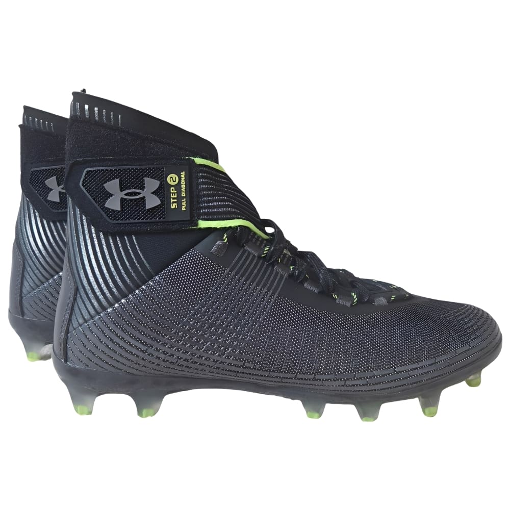Playmaker Base: American Football Schuhe Under Armour Highlight MC Schwarz Produktbild