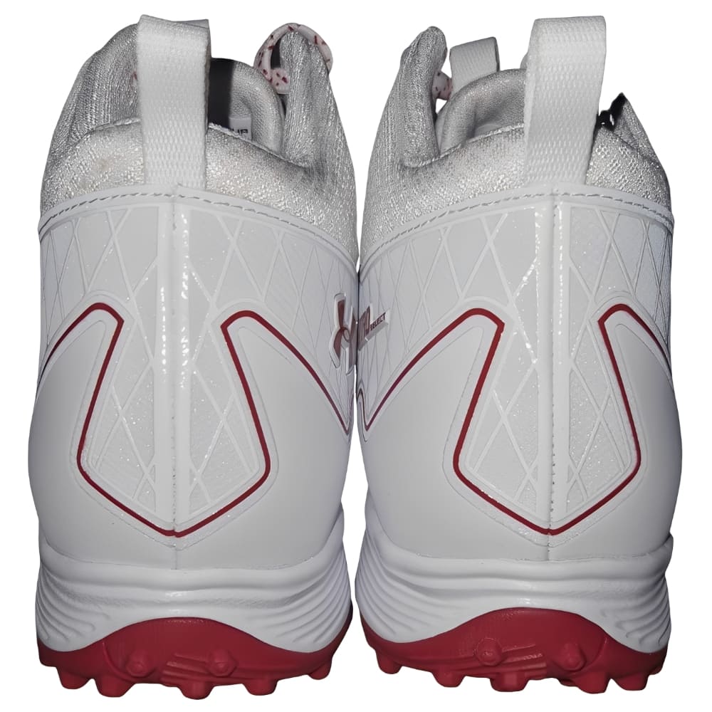Playmaker Base: American Football Schuhe Under Armour Team Nitro Select Mid Turf Weiß-Rot Produktbild 3