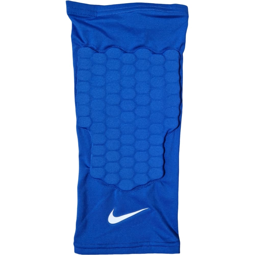 Playmaker Base: American Football Schutz Nike Pro Combat Compression Sleeve Knie Blau Produktbild