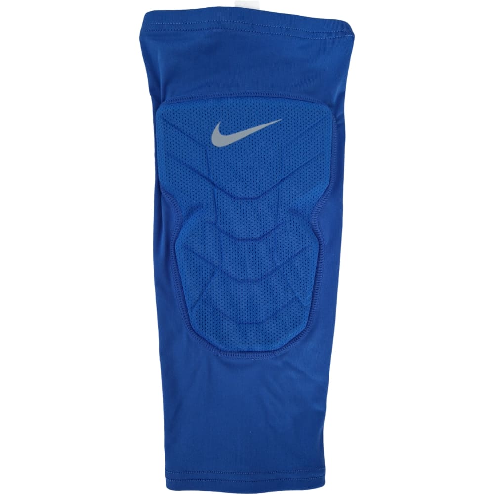 Playmaker Base: American Football Schutz Nike Pro Hyperstrong Compression Sleeve Knie Blau Produktbild